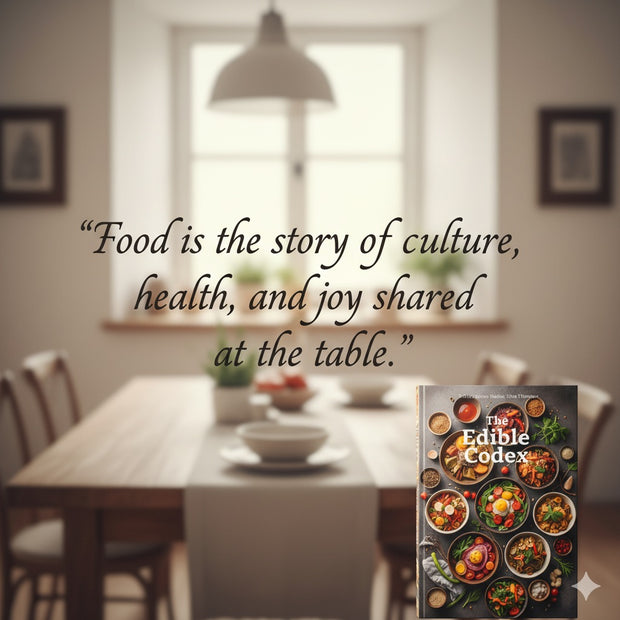 ✨ “The Edible Codex – Global Recipes & Food Safety Secrets in One Book”